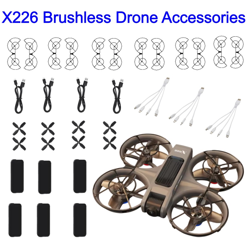 Drone Rc X226 - Aksesori Drone X226 Baterai 3.7V 1800mAh