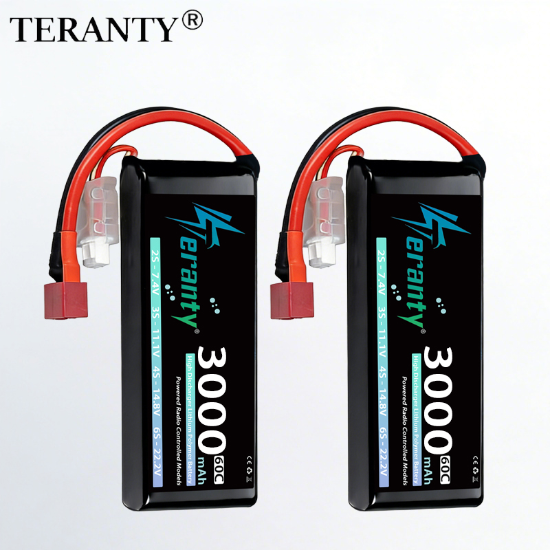 Drone Rc Leading - TERANTY 2S 3000mAh Baterai Lipo 7.4V