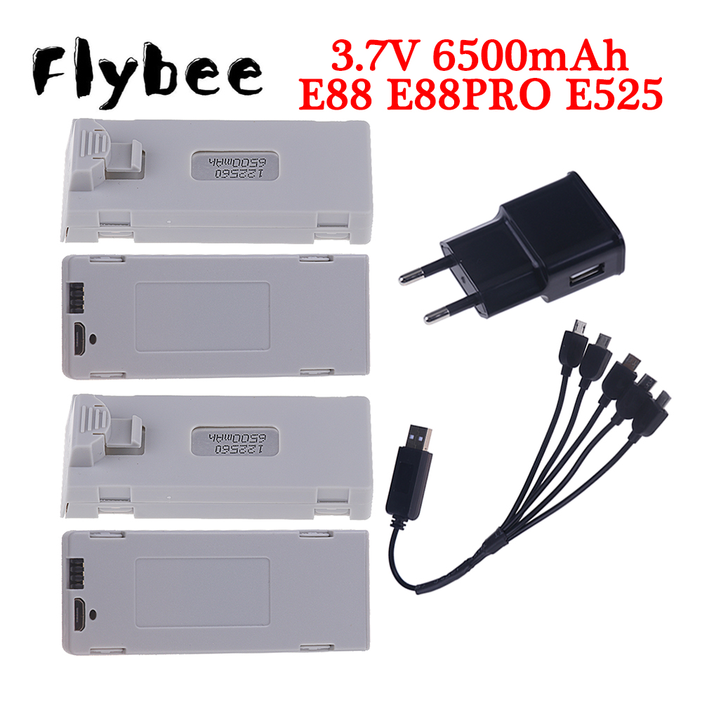 Drone Rc Leading - Baterai Lipo 3.7V 6500mAh baterai Lipo
