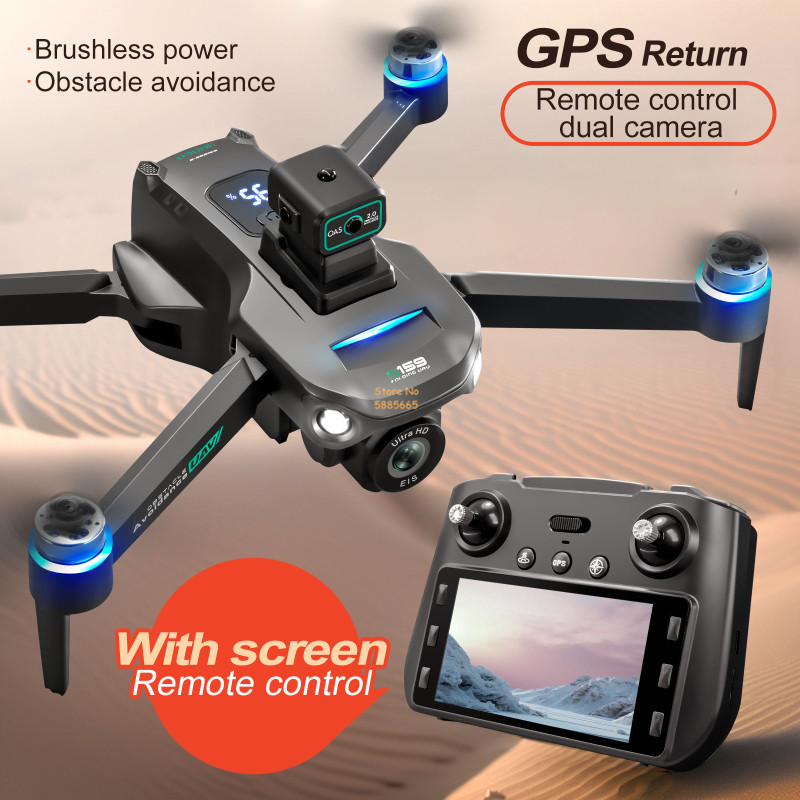 Drone Ae Rc - Drone Quadcopter kendali jarak jauh, Drone