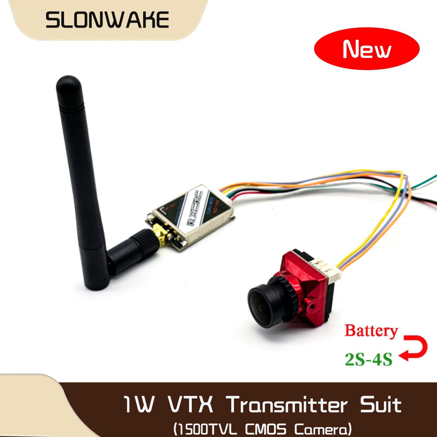 Drone With Rc Remote - SLONWAKE 5.8G 48CH 1W VTX 100/200/400/1000mW