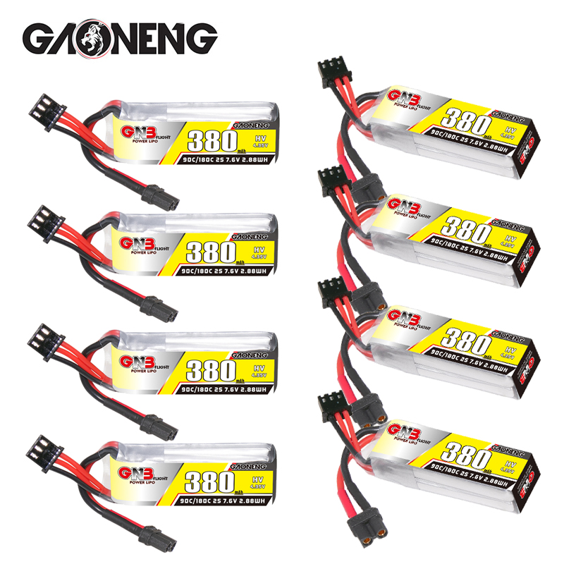 Drone Rc Leading - Baterai Lipo GNB 2S 7.6V 380mAh