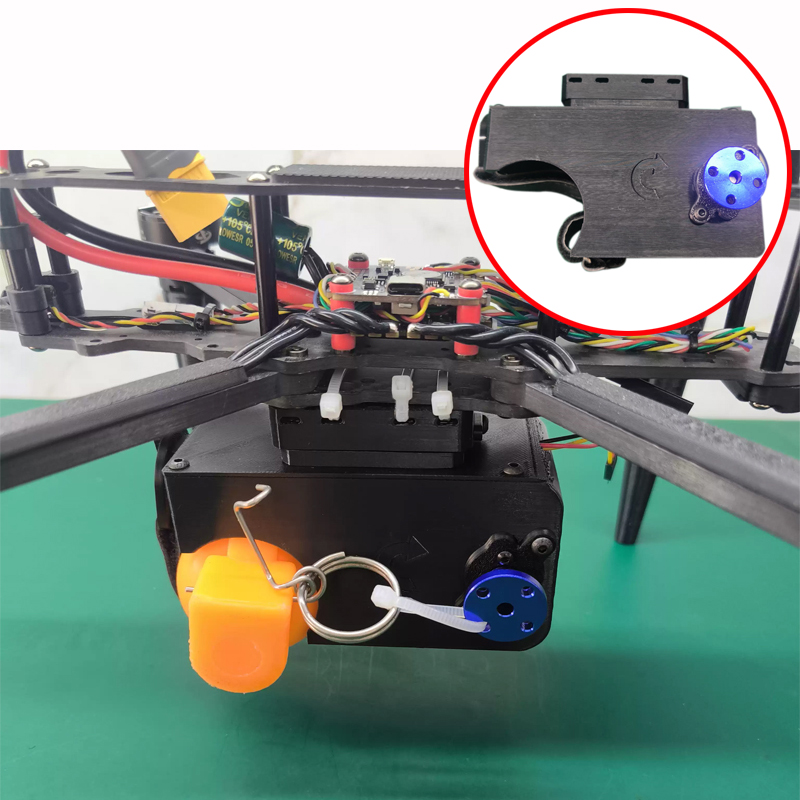 Drone Switch Rc - 1 Buah Alat Pelepas Cincin Tarik