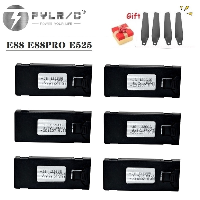 Drone Zll Rc - Aksesori baterai Drone RC 3.7V 1800Mah,