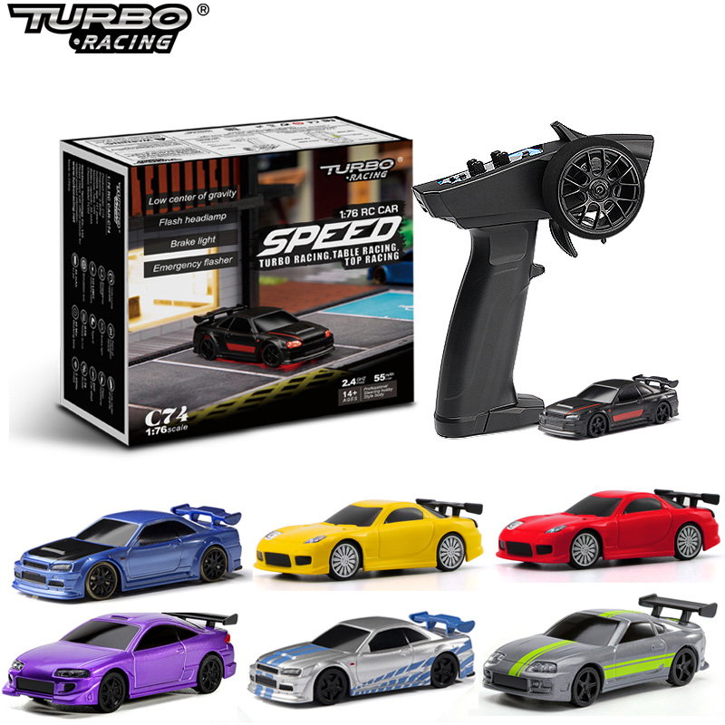 Drone Or Rc Car - Mobil RC Drift Turbo Racing 1:76