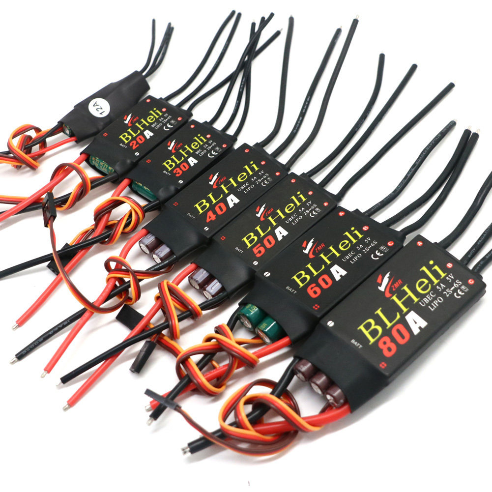Drone Rc Diy - BLHeli Tanpa Sikat ESC 80A 12A