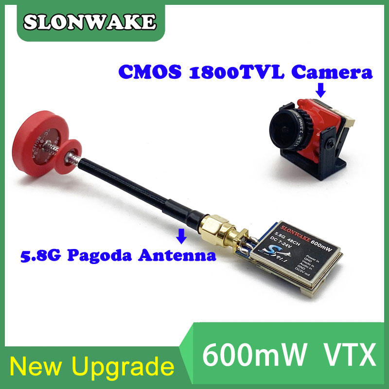 5.8G 48CH 600MW VTX-CAM FPV Pe - Rc Transmitter ulasan dan harga