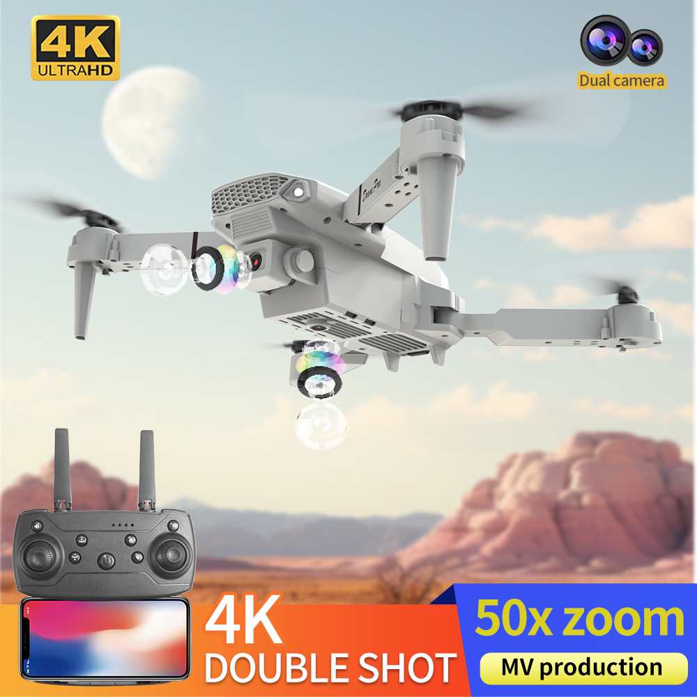 2026 BARU E88 Drone Profesiona - Drone Ae Rc ulasan dan harga