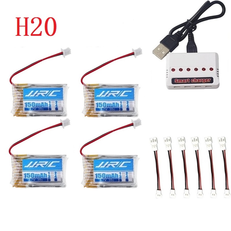 Baterai JJRC H20 Asli 3.7V 150 - Lipo Battery Charger ulasan dan harga