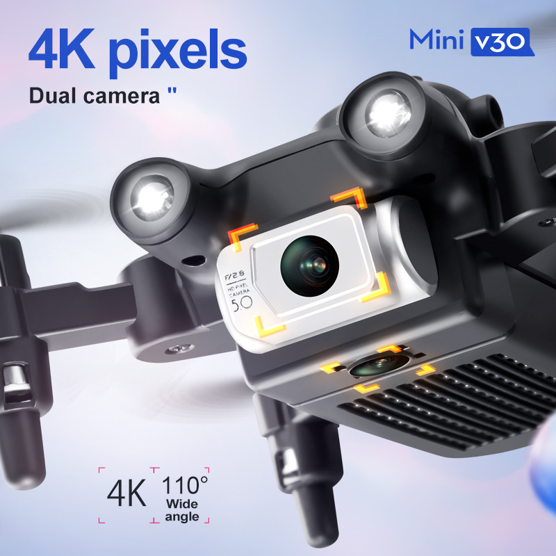 Drone FPV Mini V30 WiFi, Quadc - Drone Ae Rc ulasan dan harga