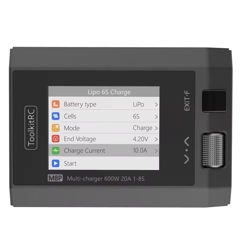 ToolkitRC M8P M8S Versi Terbar - Lipo Battery Charger ulasan dan harga