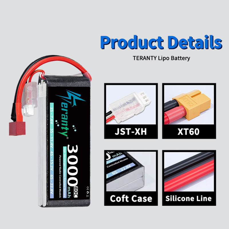 TERANTY 2S 3000mAh Baterai Lip - Drone Rc Leading ulasan dan harga