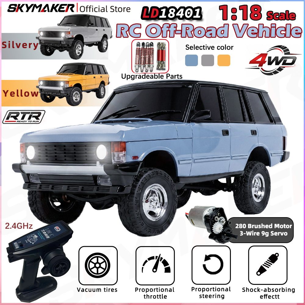 LDRC LD18401 1/18 Mobil RC 4WD - Drone Or Rc Car ulasan dan harga