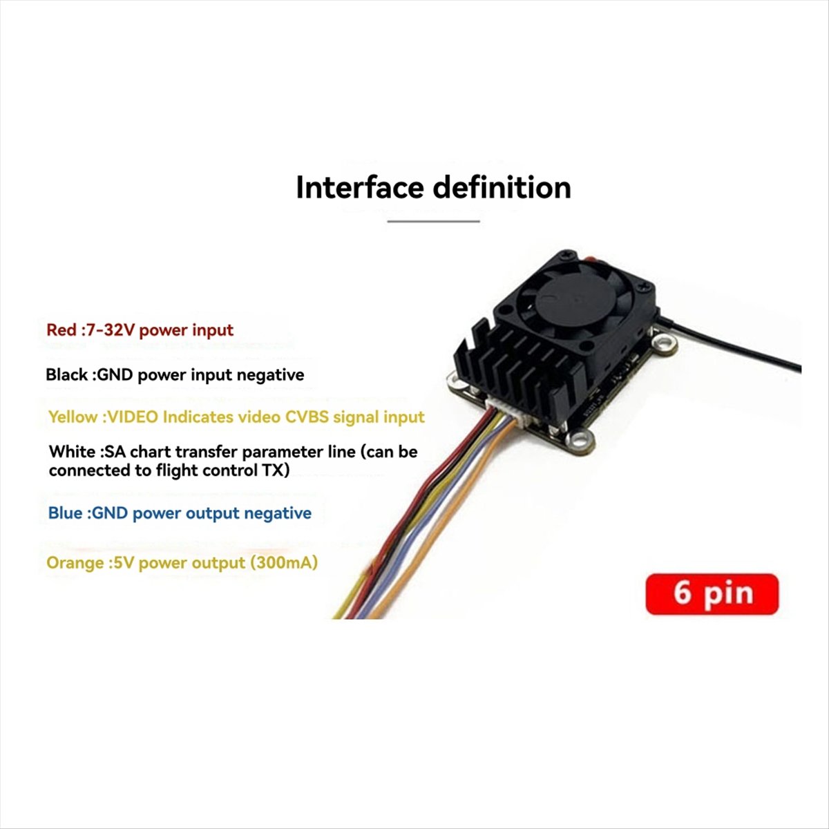5.8G 2W VTX 2000mW Modul Peman - Rc Transmitter ulasan dan harga
