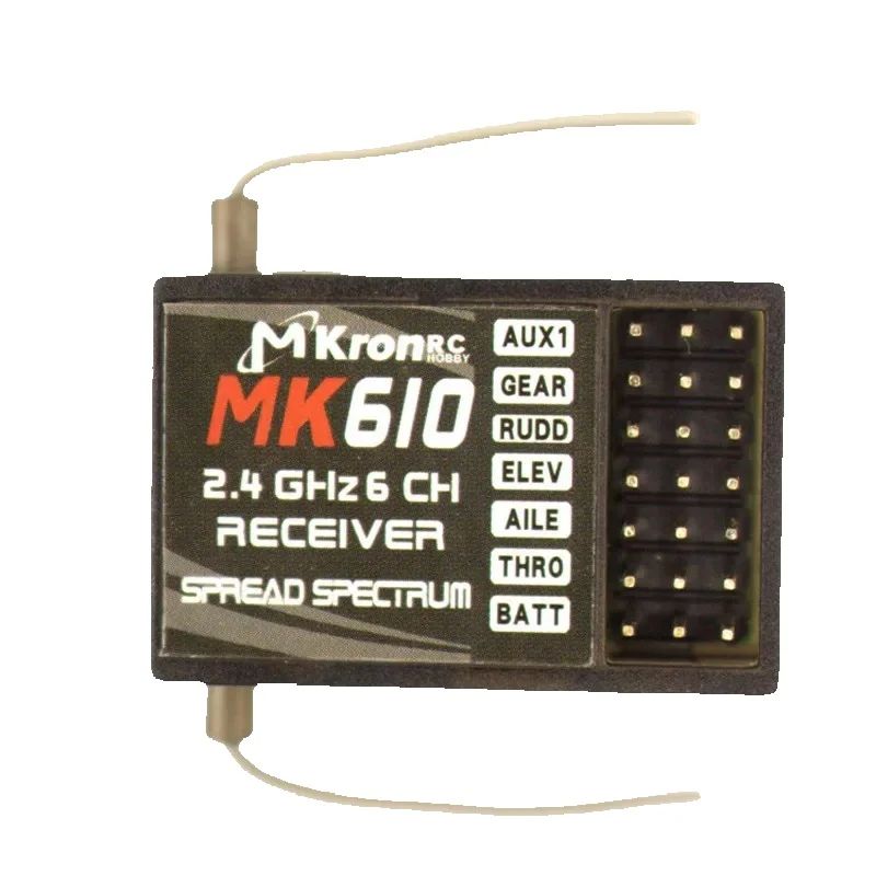 DSM2 MK610 AR6100 2.4G 6CH RC  - Drone Rc Battery ulasan dan harga