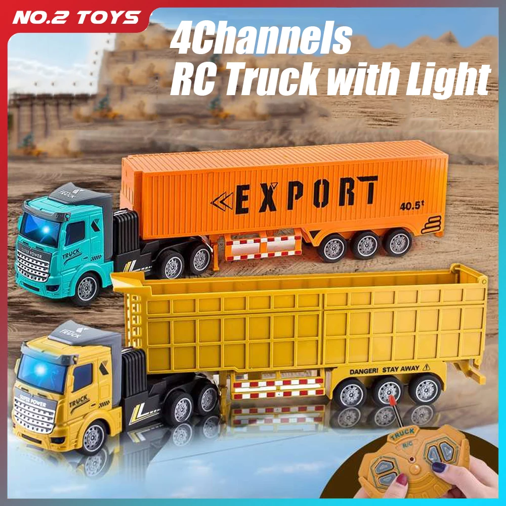 Truk Kontainer RC 1/48 Mainan  - Drone Or Rc Car ulasan dan harga