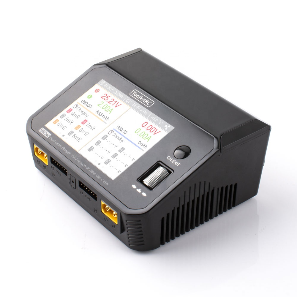 Toolkitrc M6DAC 350W X 2 USB-C - Lipo Battery Charger ulasan dan harga