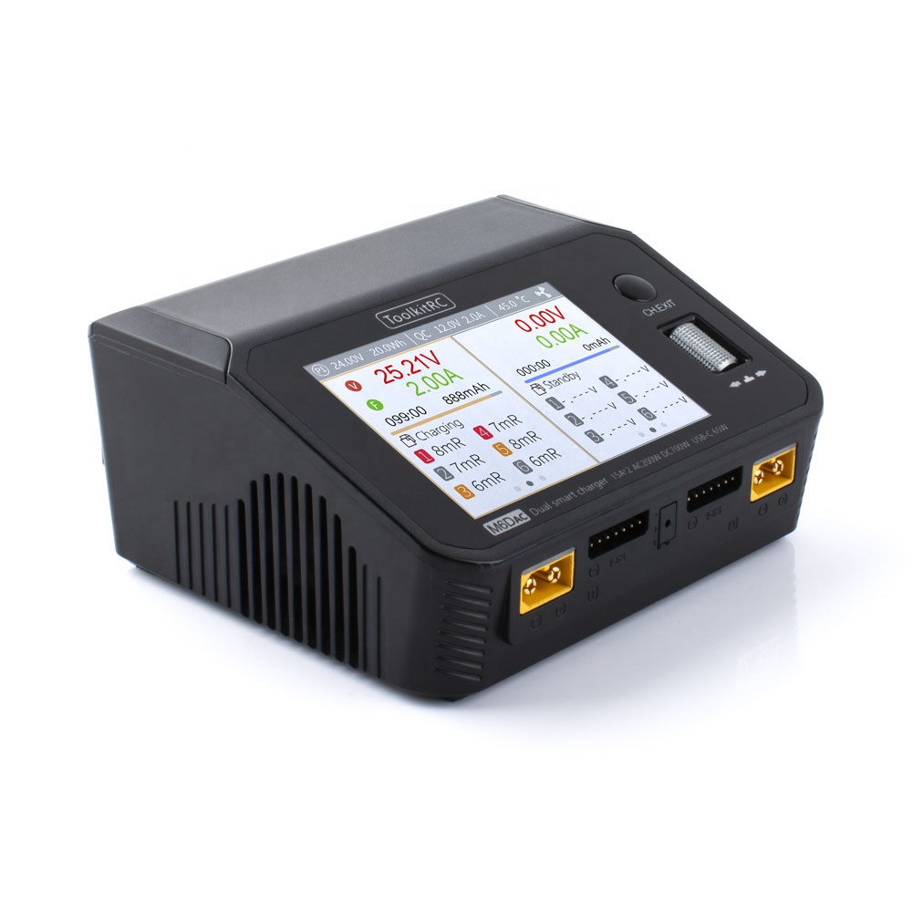 Toolkitrc M6DAC 350W X 2 USB-C - Lipo Battery Charger ulasan dan harga