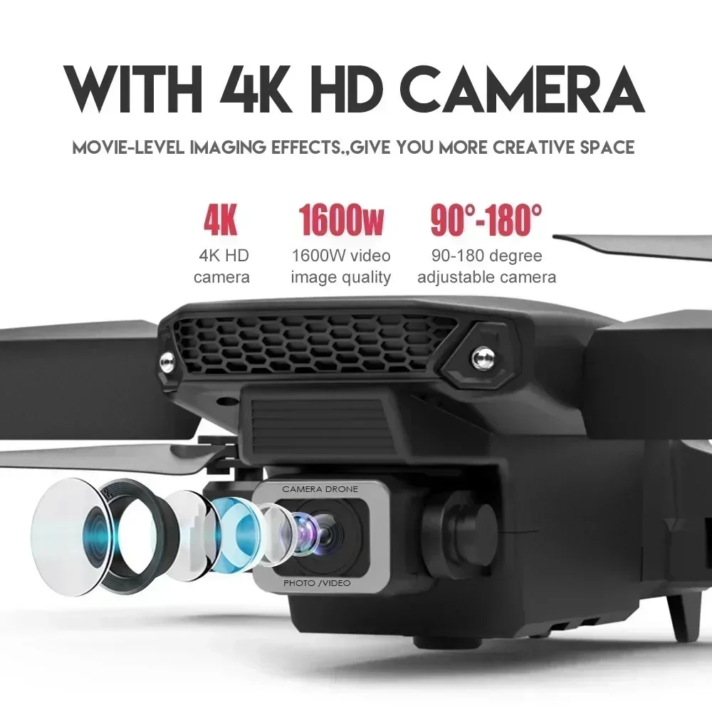 Drone Wifi Fpv E88 Pro Baru De - Drone Rc Not Connected ulasan dan harga