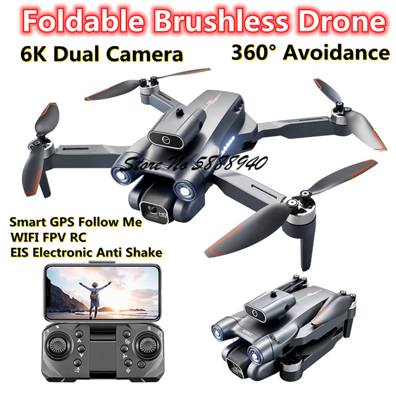 Drone Lipat Tanpa Sikat dengan - Drone S1S Rc Quadcopter ulasan dan harga