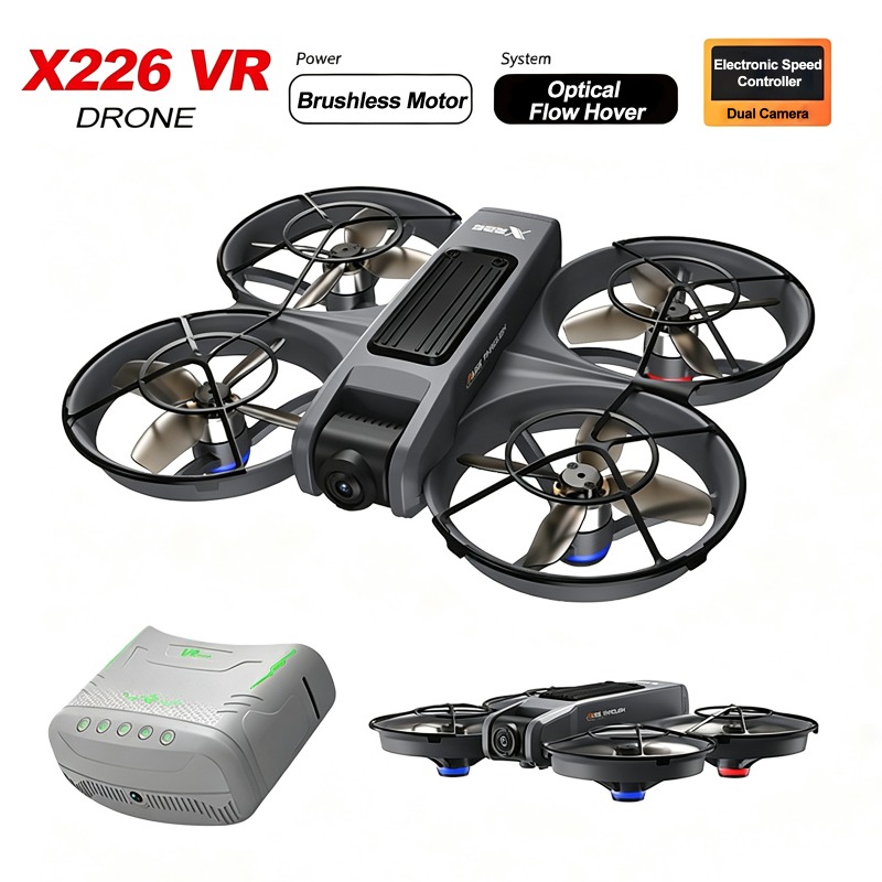 Kit Drone Portabel X226 dengan - Drone Rc X226 ulasan dan harga