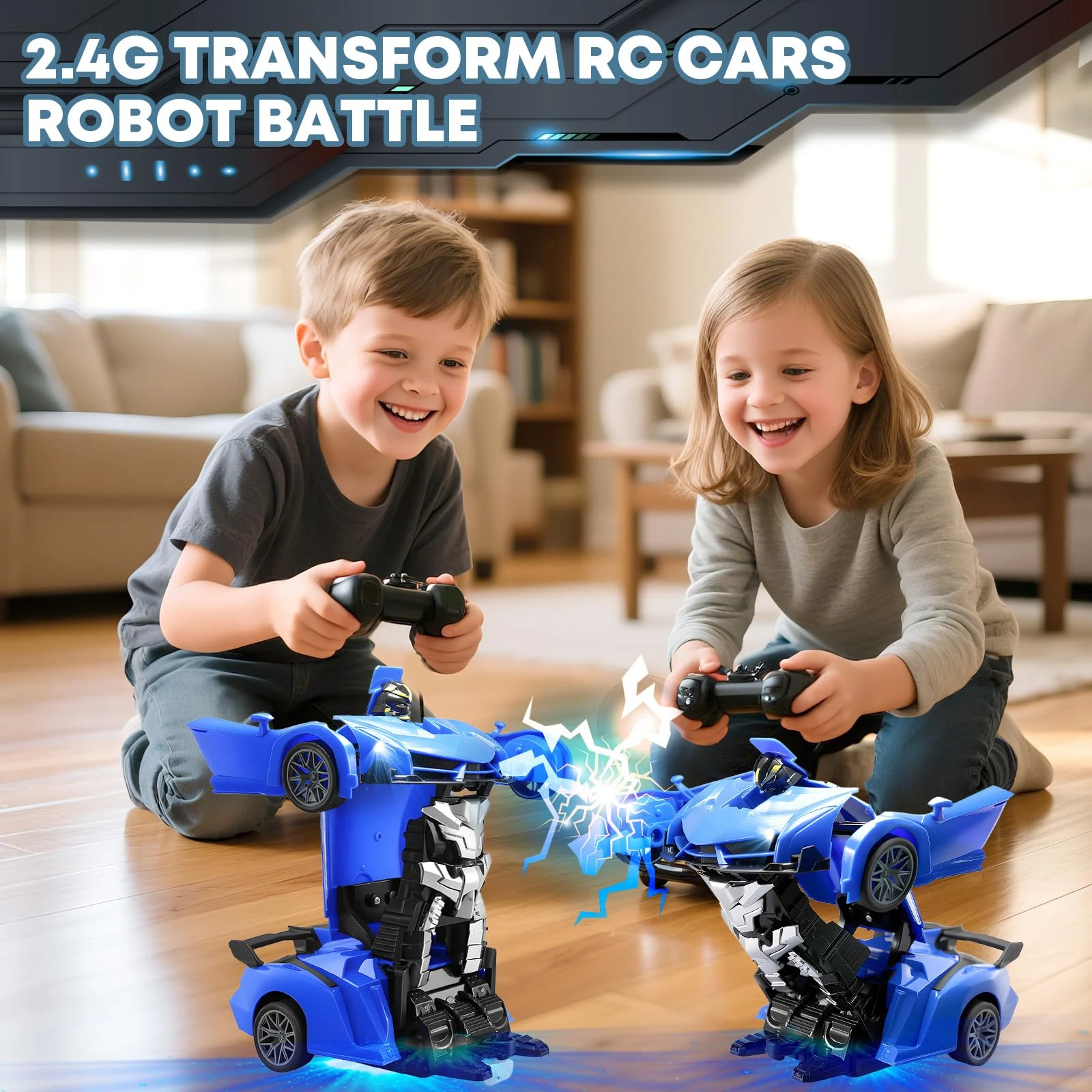 Mobil Robot Transformer RC 2 i - Drone Or Rc Car ulasan dan harga