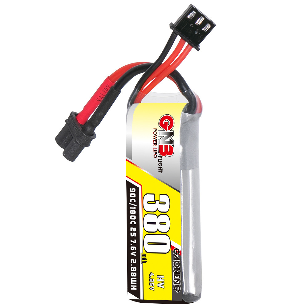Baterai Lipo GNB 2S 7.6V 380mA - Drone Rc Leading ulasan dan harga