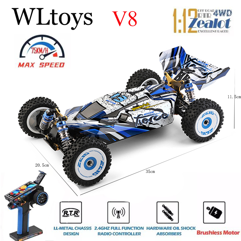 WLtoys mobil RC 124017, mainan - Drone Or Rc Car ulasan dan harga