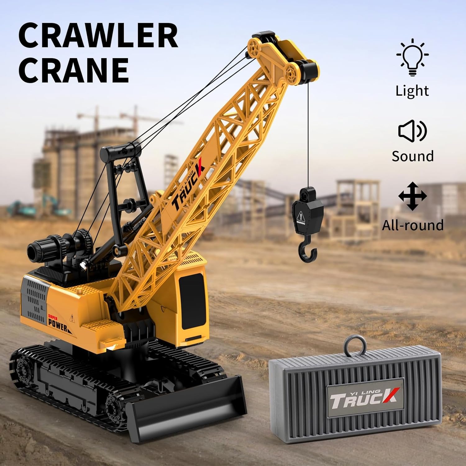 Mainan Crane RC Crawler Alloy  - Drone Or Rc Car ulasan dan harga