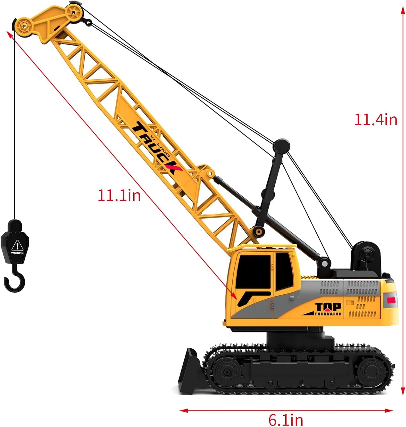 Mainan Crane RC Crawler Alloy  - Drone Or Rc Car ulasan dan harga