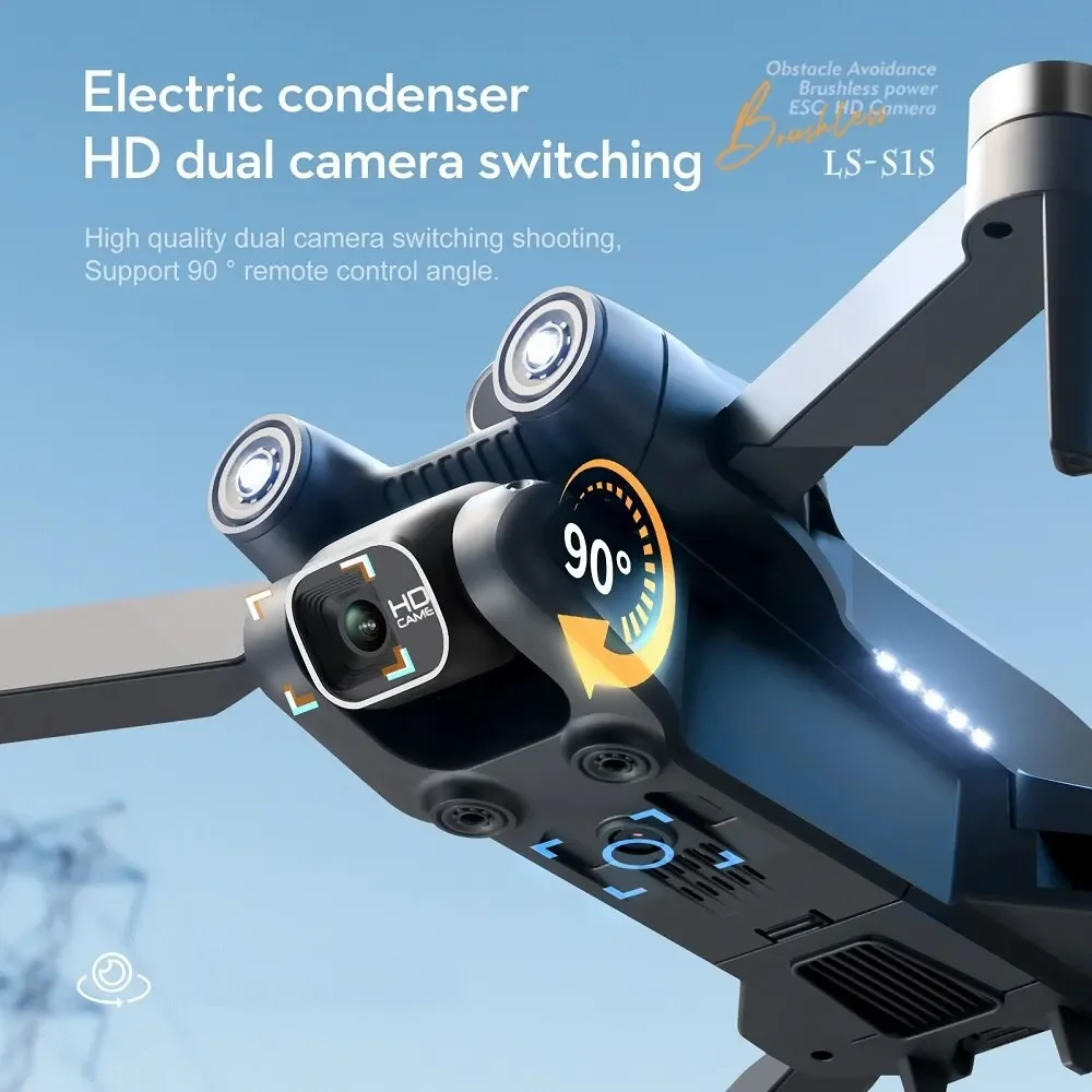 Drone S1S Tanpa Sikat 4k Profe - Drone S1S Rc Quadcopter ulasan dan harga