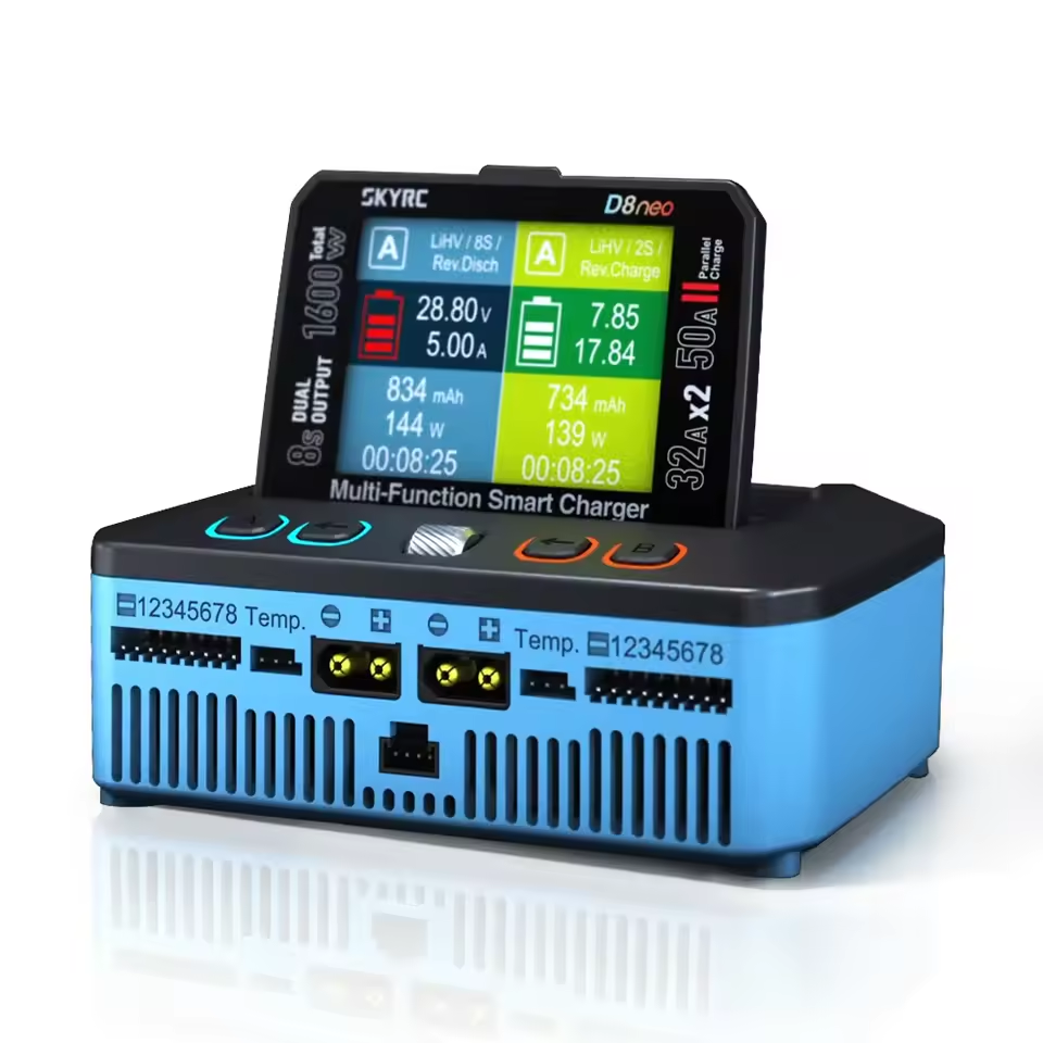 SKYRC D8neo Smart Charger Dual - Lipo Battery Charger ulasan dan harga