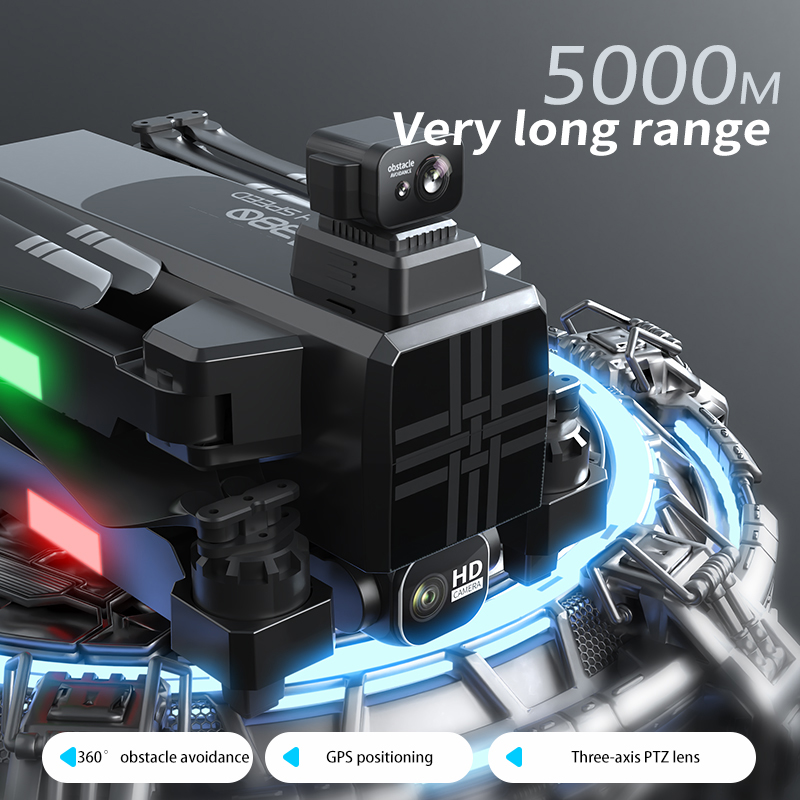 Drone A380 4K HD Tiga Sumbu An - Drone Ae Rc ulasan dan harga