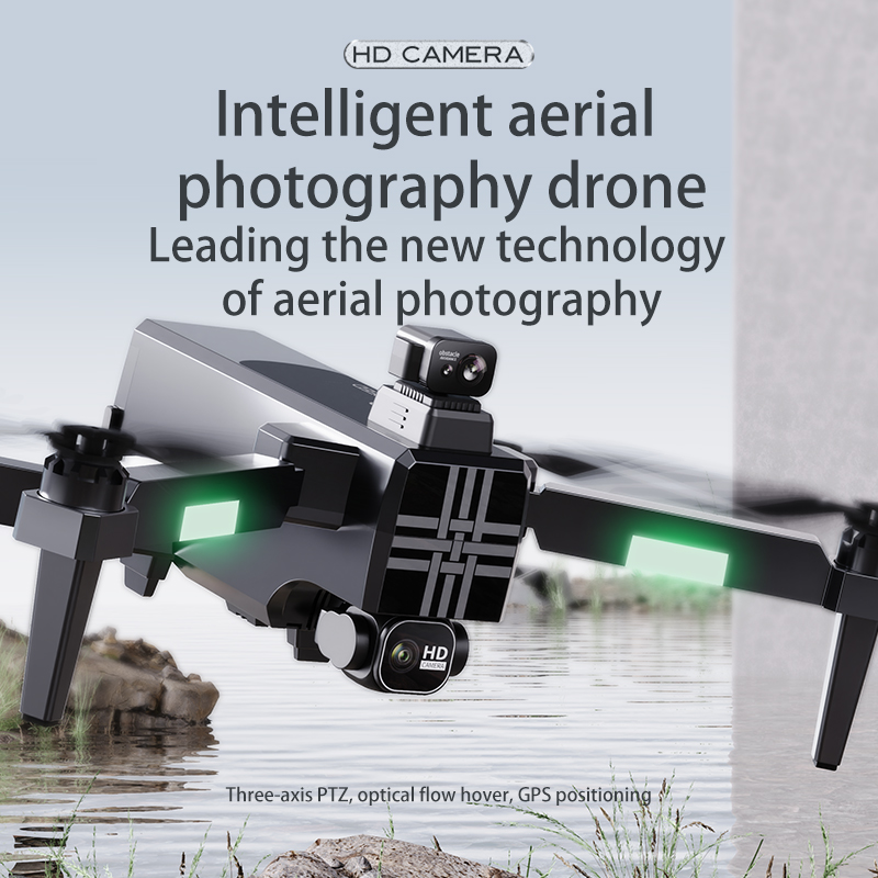Drone A380 4K HD Tiga Sumbu An - Drone Ae Rc ulasan dan harga