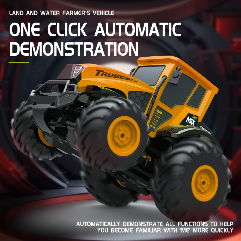 Mobil RC Amfibi Skala 1:14, Ke - Drone Or Rc Car ulasan dan harga