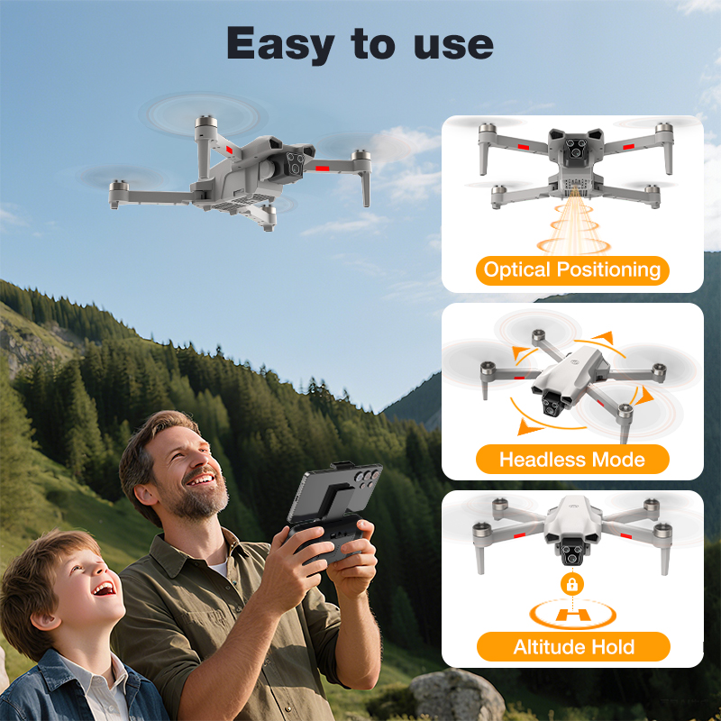 Drone Baru L017 Pro Brushless  - Drone Ae Rc ulasan dan harga