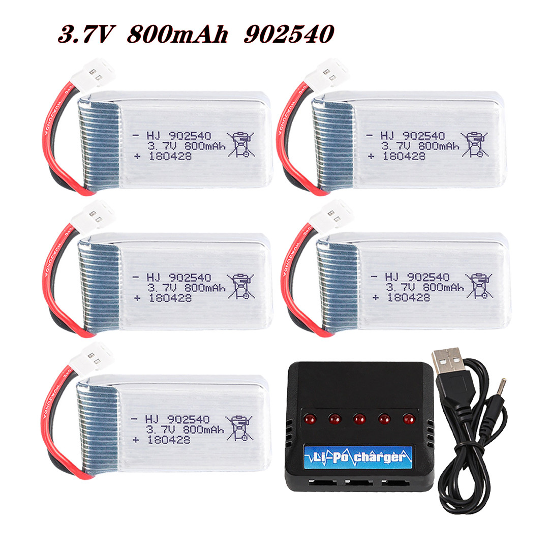 Baterai Lipo 3.7V 800MAh 90254 - Drone Rc Leading ulasan dan harga