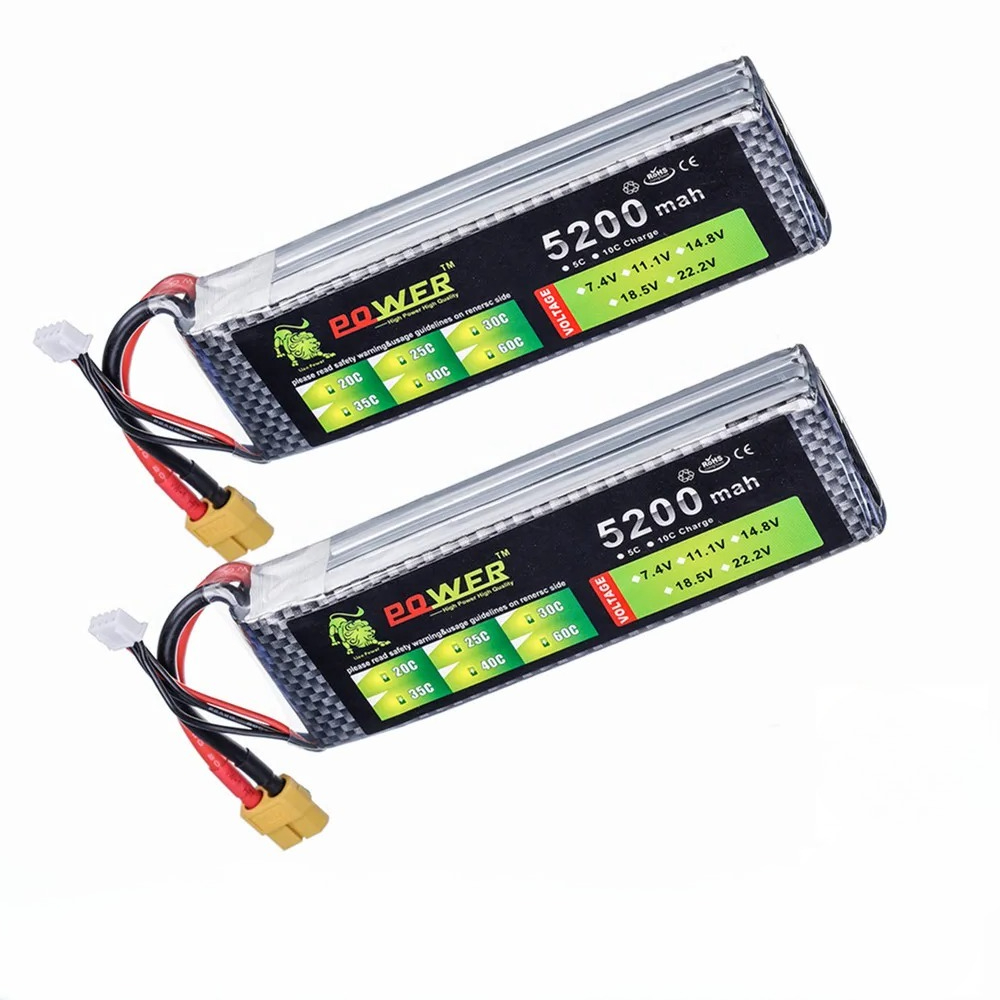 Baterai Lipo 3S 5200mah 11.1V  - Drone Zll Rc ulasan dan harga