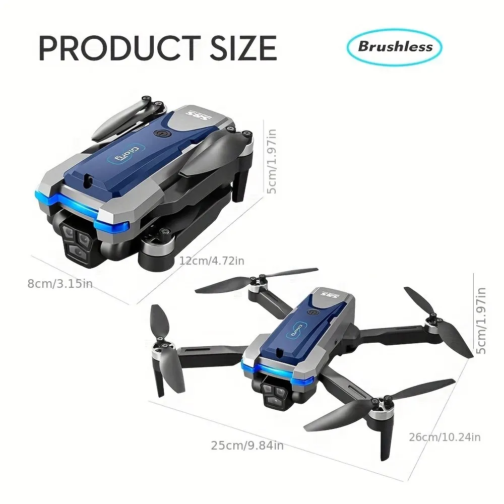 S8S Drone lipat 5G Wifi 8K HD, - Drone Ae Rc ulasan dan harga