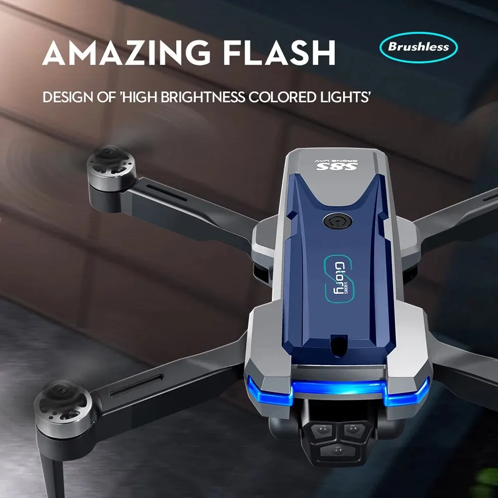 S8S Drone lipat 5G Wifi 8K HD, - Drone Ae Rc ulasan dan harga